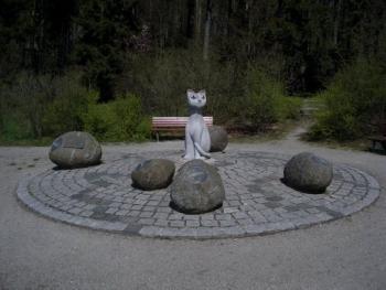 Кот из парка Терезеенштайн